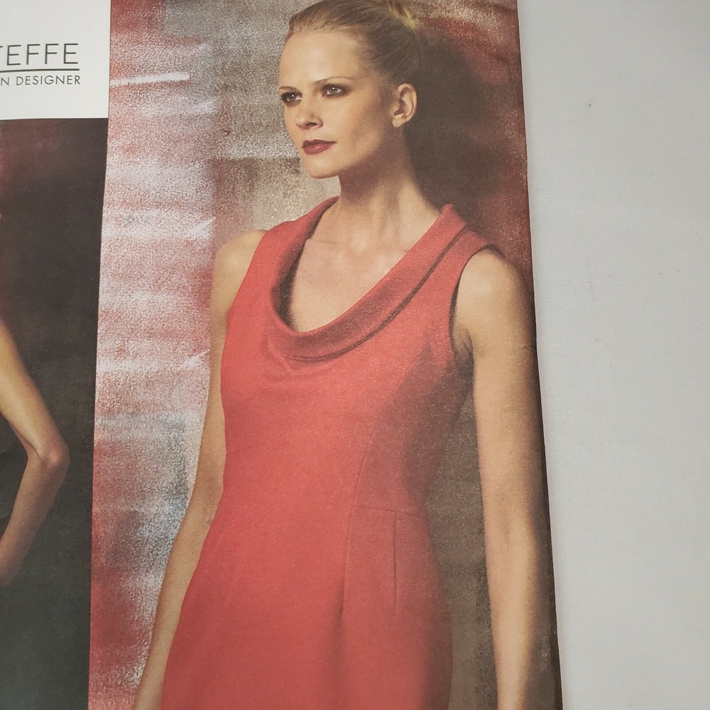 Vogue Sewing Pattern V1151 Cynthia Steffe Misses Dress Uncut Size AA 6-8-10-12 - Picture 3 of 6